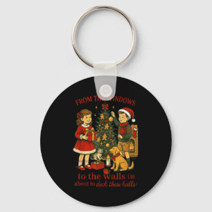 Porte-clés De Les Fenêtres Aux Murs Amusement De Noël