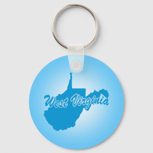 Porte-clés de l'État de Virginie-Occidentale