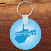 Porte-clés de l'État de Virginie-Occidentale (Recto)