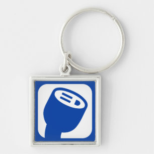 Porte-clés de logo de PlugShare