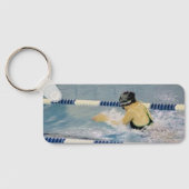 Porte-clés de maman de natation (Verso)