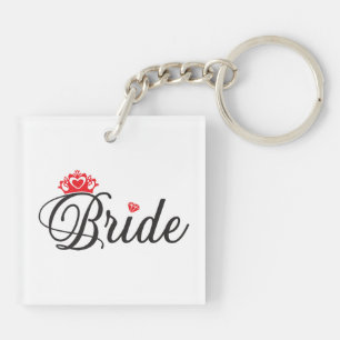 Porte-clés de mariée