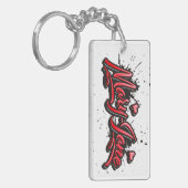 Porte-clés de Mary-Jane Red Heart Graffiti (Devant gauche)