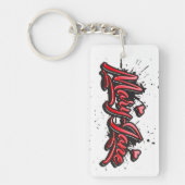 Porte-clés de Mary-Jane Red Heart Graffiti (Devant)