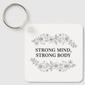 Porte-clés de motivation personnalisé (Recto)