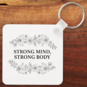 Porte-clés de motivation personnalisé (Verso)