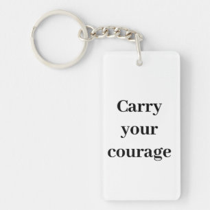 Porte-clés de motivation quotidienne