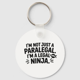 Porte-clés de parajuriste Ninja juridique Cadeau