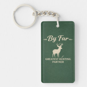 Porte-clés de partenaire de chasse