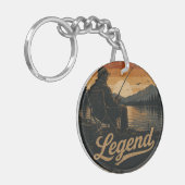 Porte-clés de pêche vintage Legend (Devant gauche)