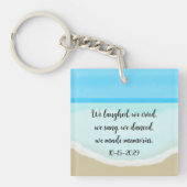 Porte-clés de plage de remerciement pour demoisell (Devant)