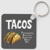 Porte-clés de prière TACOS (Dos)