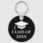 Porte-clés de remise de diplôme simple (Recto)