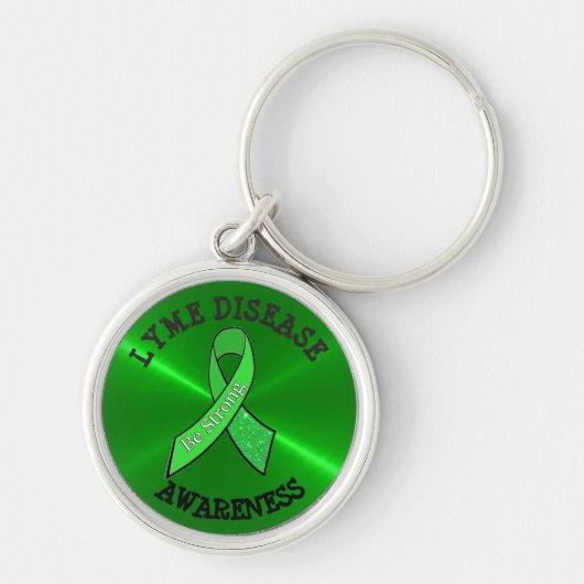 Porte-clés de sensibilisation à la maladie de Lyme (Devant)