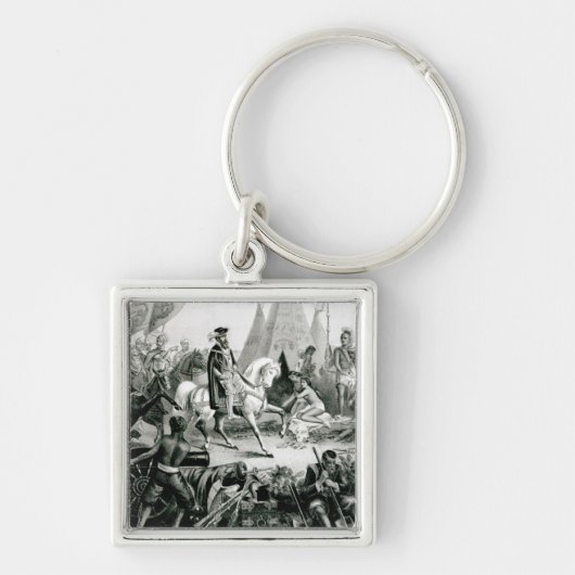 Porte-clés De Soto Discovering le Mississippi (Devant)