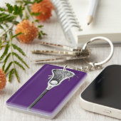 Porte-clés de sport de crosse (Devant droit)