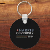 Porte-clés De toute évidence - Kamala 2024 (Recto)