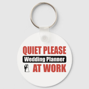 Porte-clés De tranquillité wedding planner svp au travail