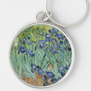 Porte-clés De Van Gogh toujours la vie : Vase avec des iris