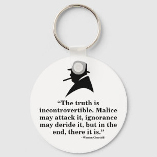 Porte-clés de Winston Churchill - citation 21
