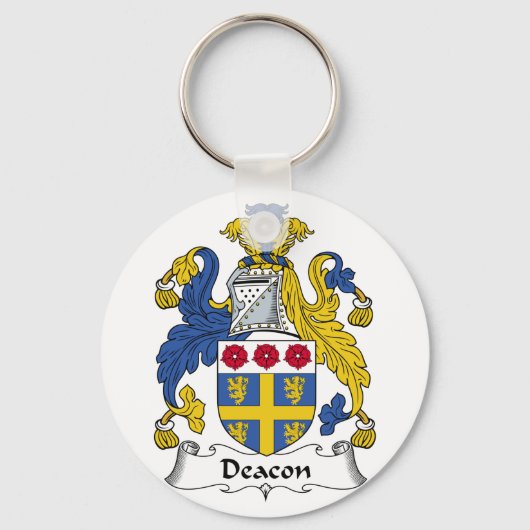 Porte-clés Deacon Family Crest (Recto)
