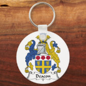 Porte-clés Deacon Family Crest (Recto)