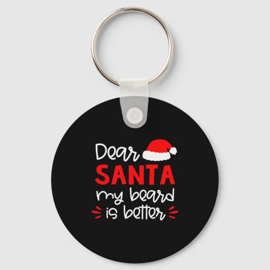 Porte-clés Dear Santa Shirt Funny Matching Family Christmas P (Recto)