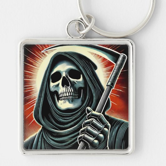 Porte-clés death character illustration (Devant)