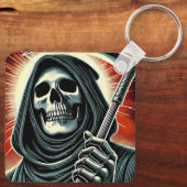Porte-clés death character illustration (Verso)
