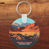 Porte-clés Death Valley National Park California Poppies (Recto)