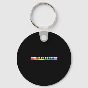Porte-clés Débardeur citation de fierté arc-en-ciel ami de Do