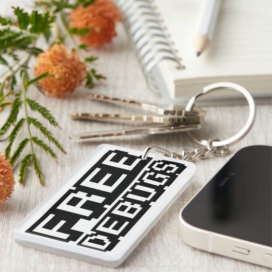 PORTE-CLÉS DEBUGS GRATUITS (Devant droit)