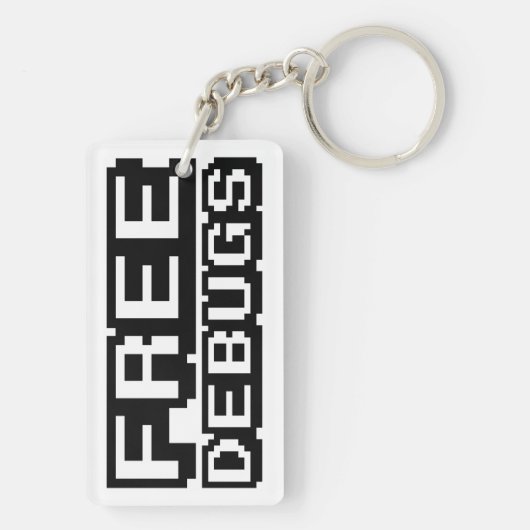 PORTE-CLÉS DEBUGS GRATUITS (Dos)