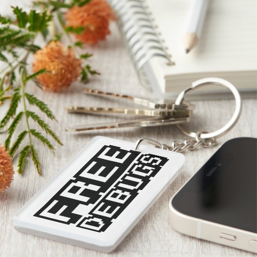 PORTE-CLÉS DEBUGS GRATUITS (Devant droit)