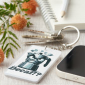 Porte-clés Décaf ! ? Pot de café Angry Moka Espresso (Devant droit)