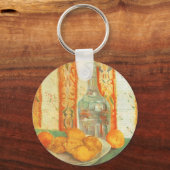 Porte-clés Décanter et citrons sur une plaque par Vincent van (Recto)