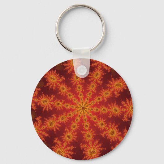 Porte-clés Décastar Orange Rouge (Recto)