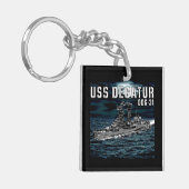 Porte-clés Décatur, destroyer de missiles guidés (Devant gauche)