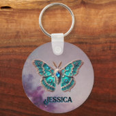 Porte-clés Décembre Porte - clé en pierre de naissance - Blue (Recto)