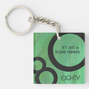 Porte-clés Décennie verte 80e anniversaire