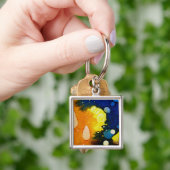 Porte-clés Décès Polychromoptique par Michael Moffa (main)