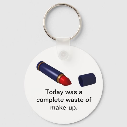 Porte-clés Déchets de maquillage. (Recto)