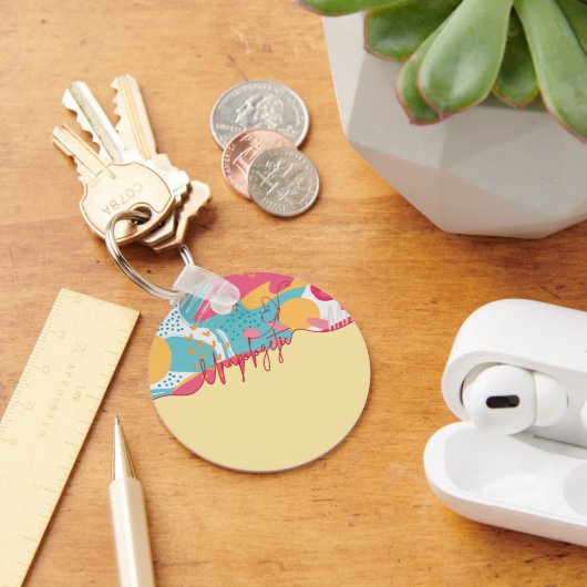 Porte-clés Déclaration Féminine Audacieuse et Sans Compromis (Bureau)