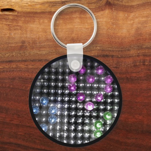 PORTE-CLÉS DÉCO-COEUR (Recto)