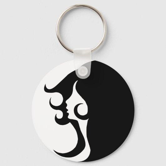 Porte-clés Deco mod woman (Recto)