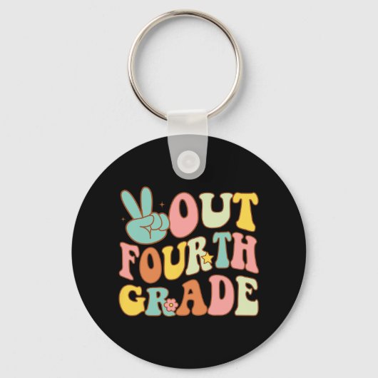 Porte-clés Déconnexion 4e année Super journée école 4e G (Recto)