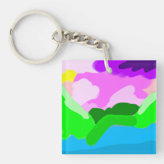 Porte-clés Décor couleur codée