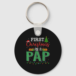 Porte-clés Décor de l'arbre de Noël Drôle premier Noël