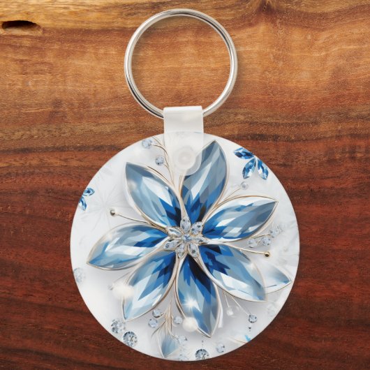 Porte-clés Décor de l'événement hivernal (Verso)