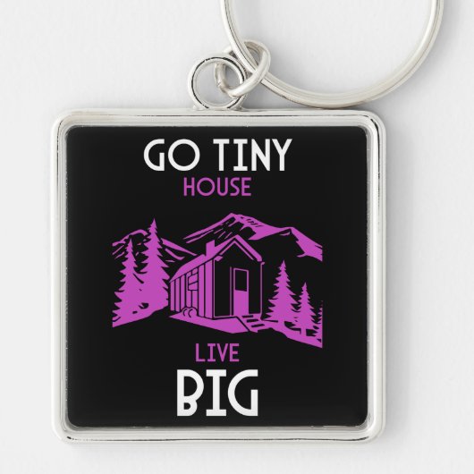 Porte-clés Décor Maison Minuscule (Devant)